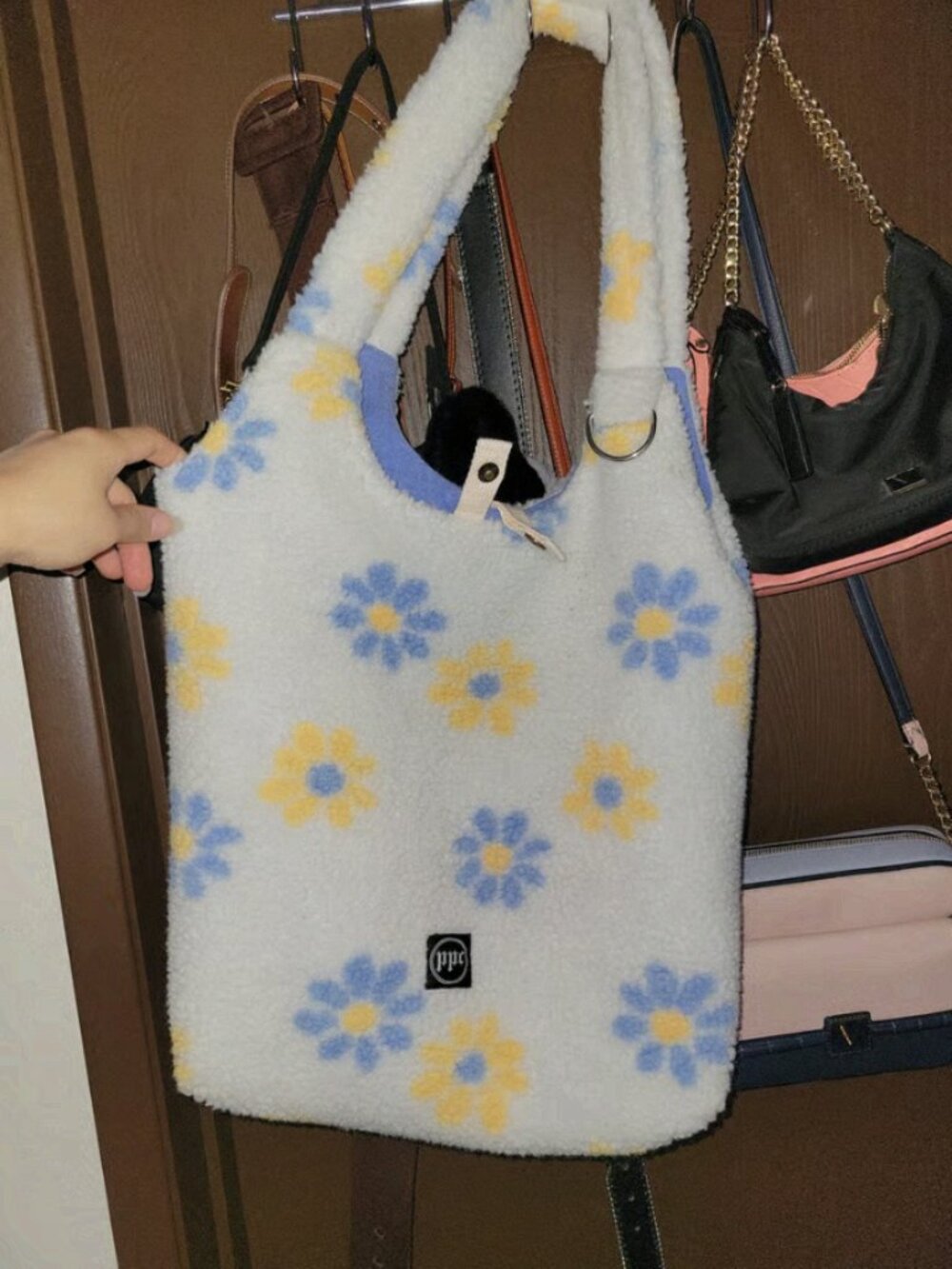 PPC BTS HOPE WORLD FUZZY BAG